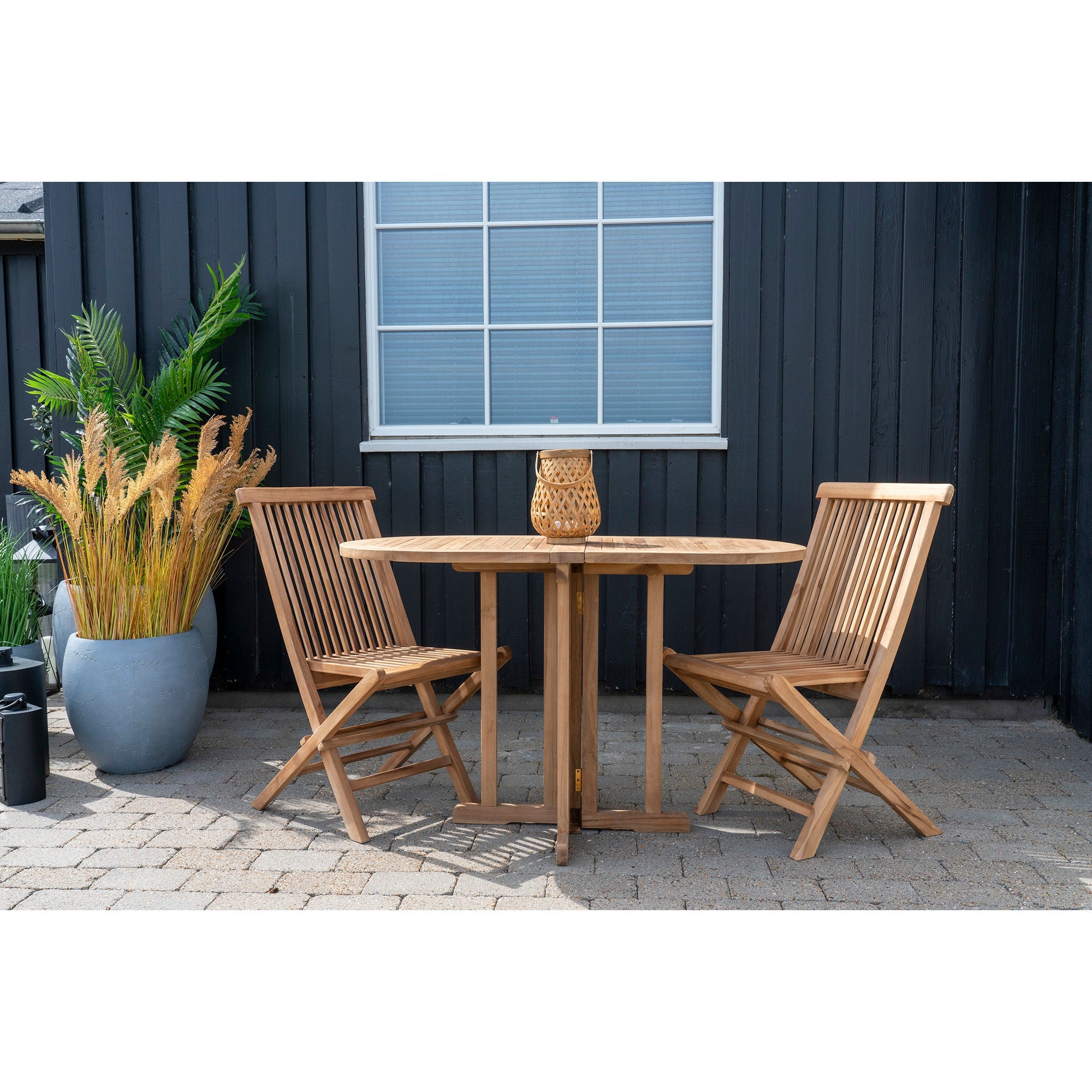 House Nordic Toledo Teak Dining Chair - Set of 2