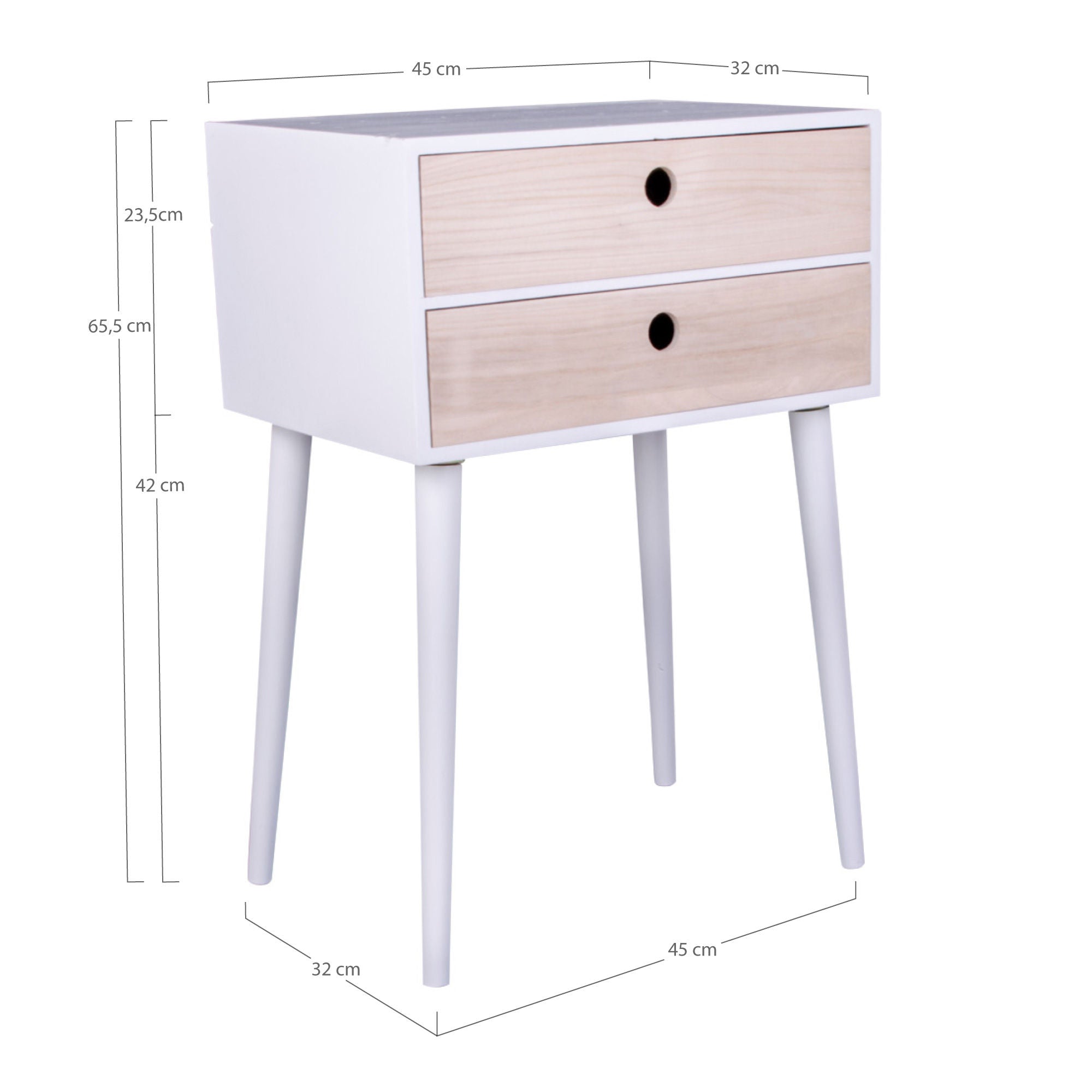 House Nordic Rimini Bedside Table