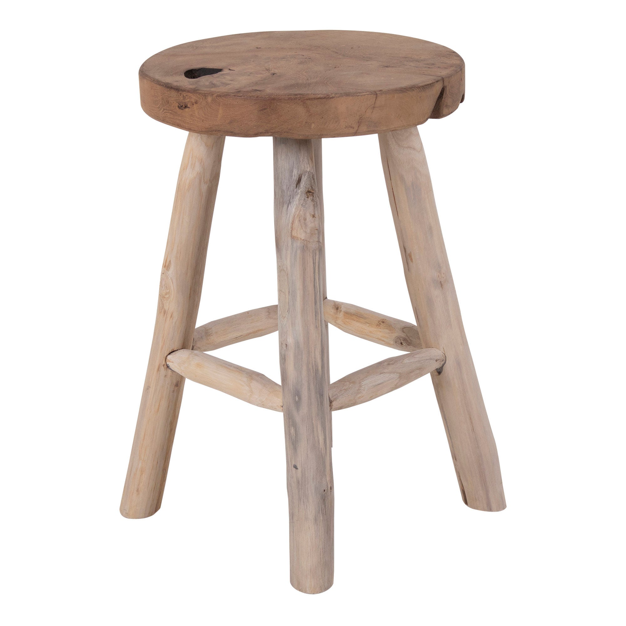 House Nordic Badia Teak Stool