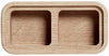 Andersen Furniture Create Me Box Oak, 2 Compartments, 6x12cm