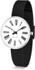 Arne Jacobsen Roman Wristwatch ø30, Black Mesh