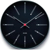 Arne Jacobsen Wall Clock Black, 21cm