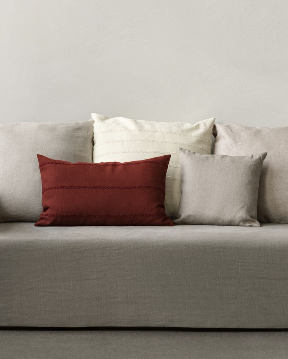 Audo Copenhagen Mimoides Cushion 60x60 Cm, Ochre