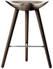 Audo Copenhagen Ml42 Bar Stool 69 Cm Oak Brown Oiled, Steel