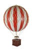 Authentic Models Travels Light Balloon Model, Red/White, ø 18 Cm