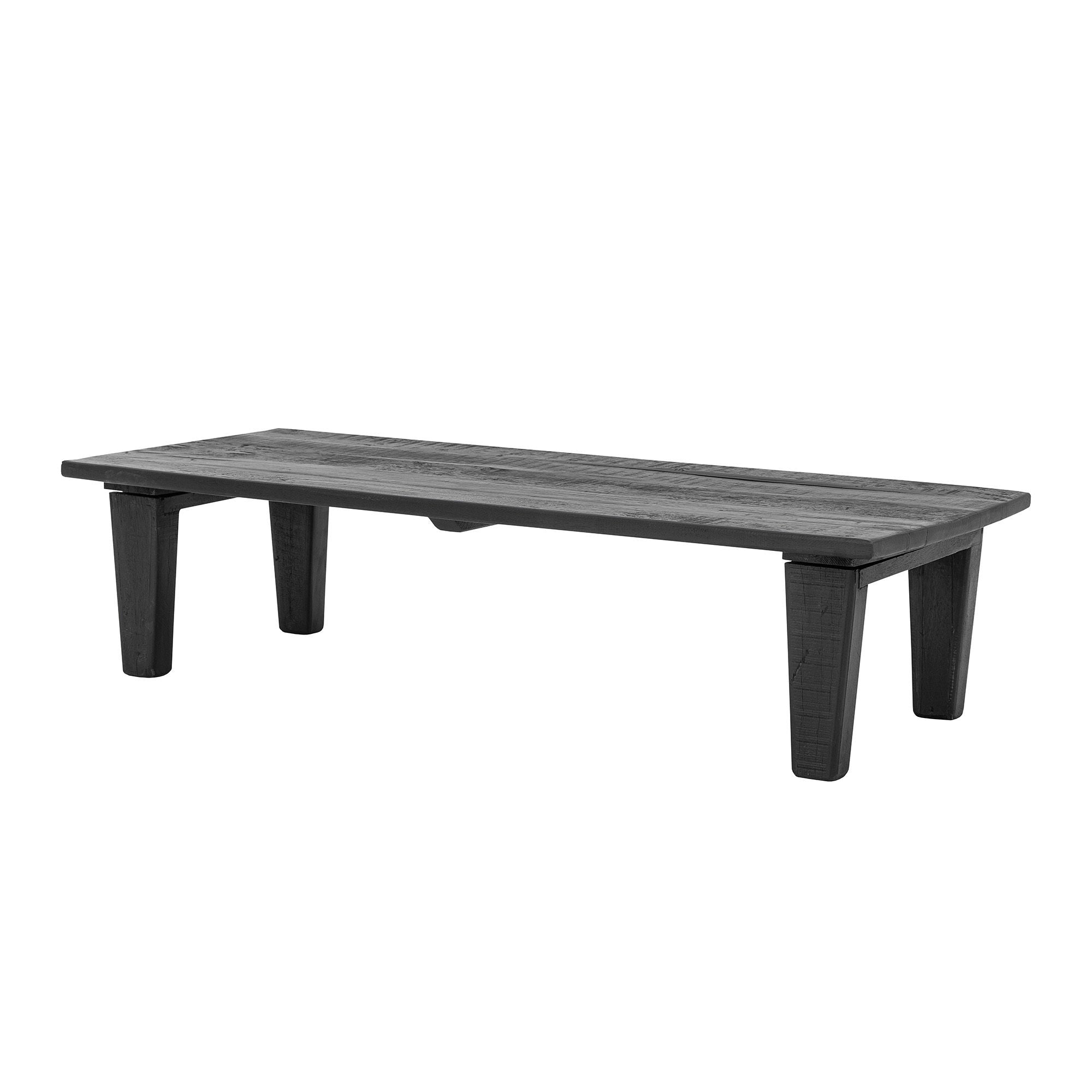 Bloomingville Riber Coffee Table, Black, Reclaimed Wood