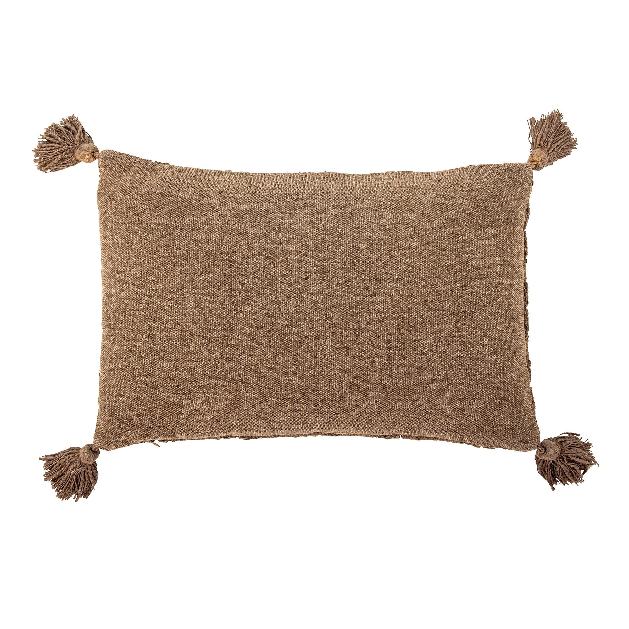 Bloomingville Auna Cushion, Brown, Cotton