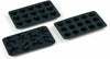 Blomsterbergs Chocolate Moulds Grey, 3 Pieces