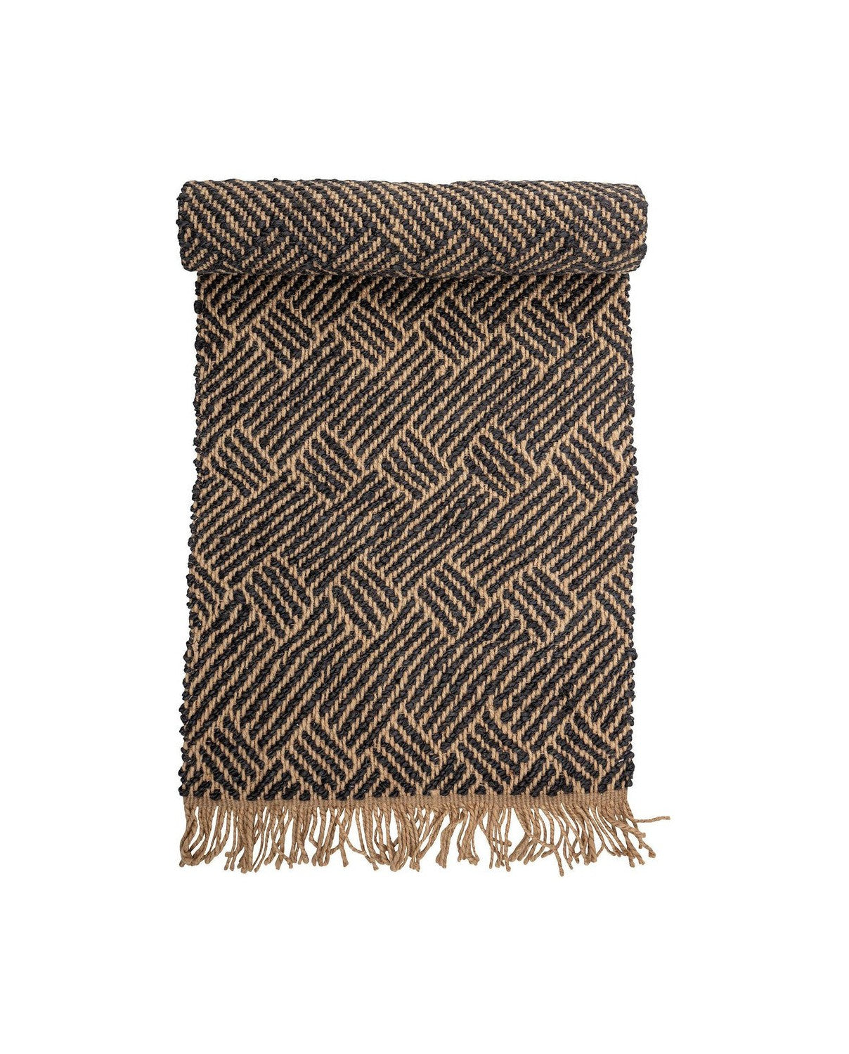 Bloomingville Aby Rug, Black, Jute