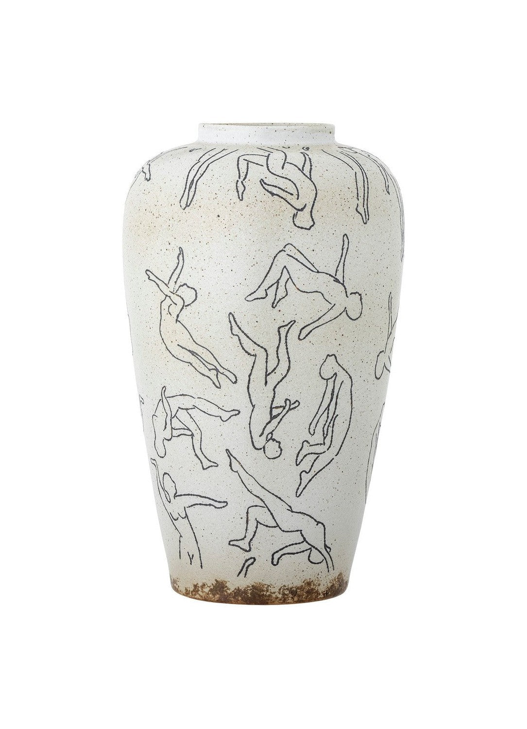 Bloomingville Adah Vase, Nature, Stoneware