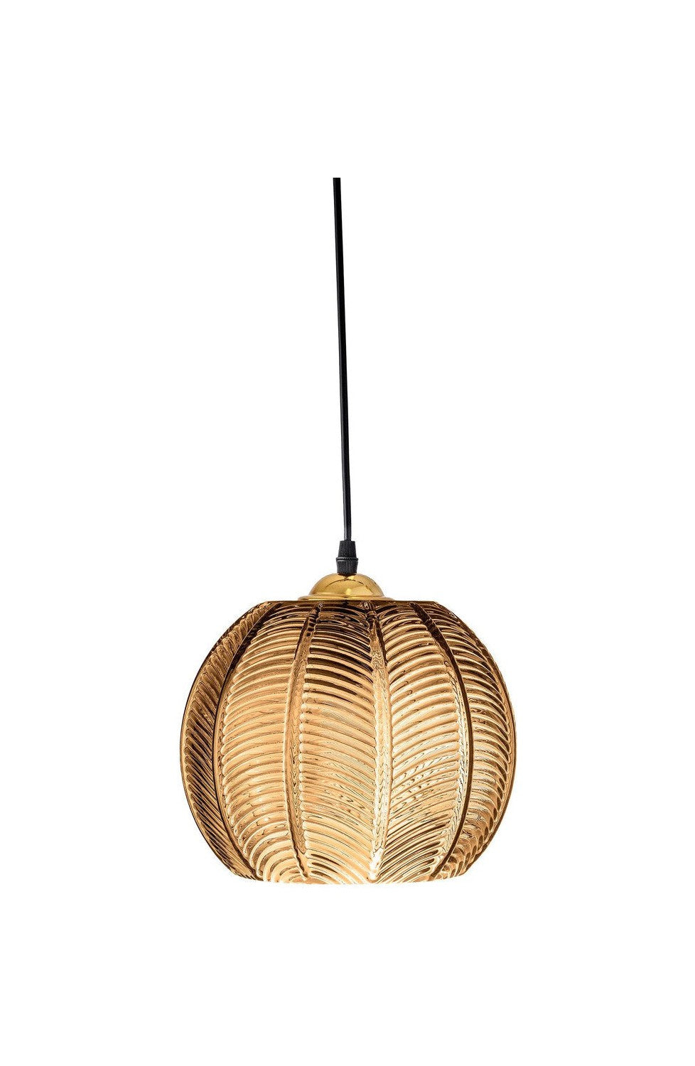 Bloomingville Adar Pendant Lamp, Brown, Glass