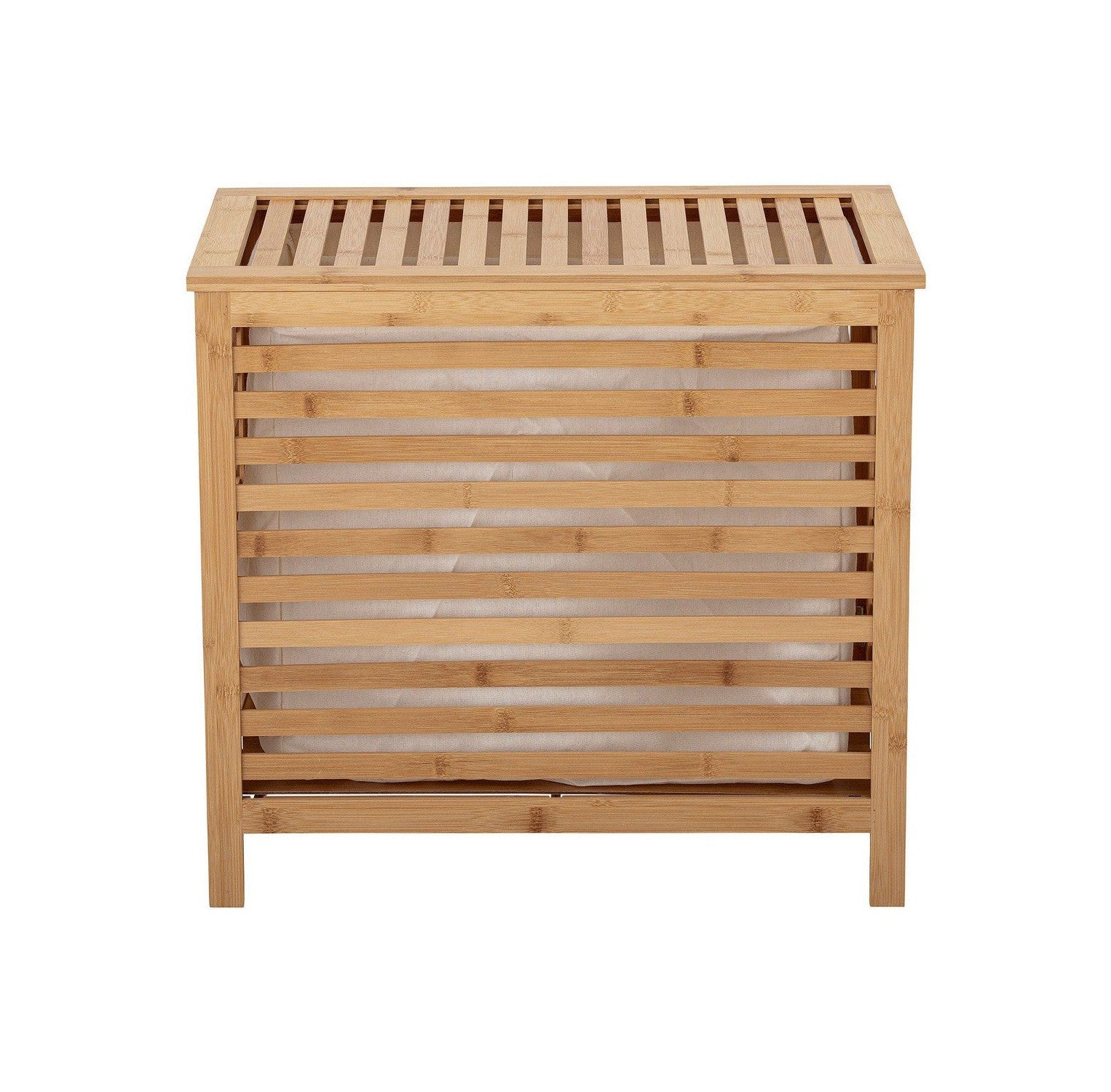 Bloomingville Aden Laundry Basket, Nature, Bamboo