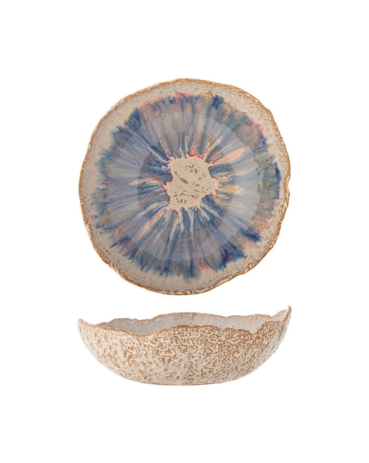 Bloomingville Amalia Bowl, Blue, Stoneware