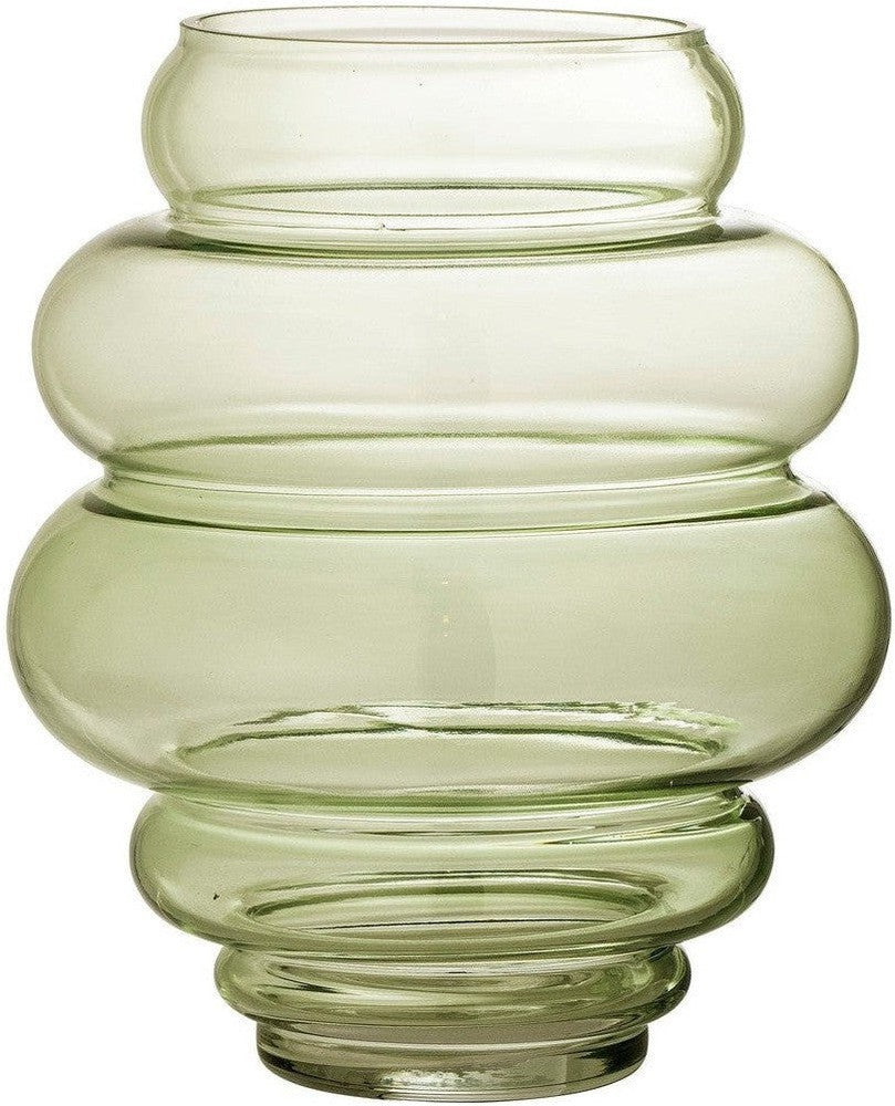 [product_category]-Bloomingville Annhelene Vase, Green, Glass-Bloomingville-5711173318063-82060524-BLO-1