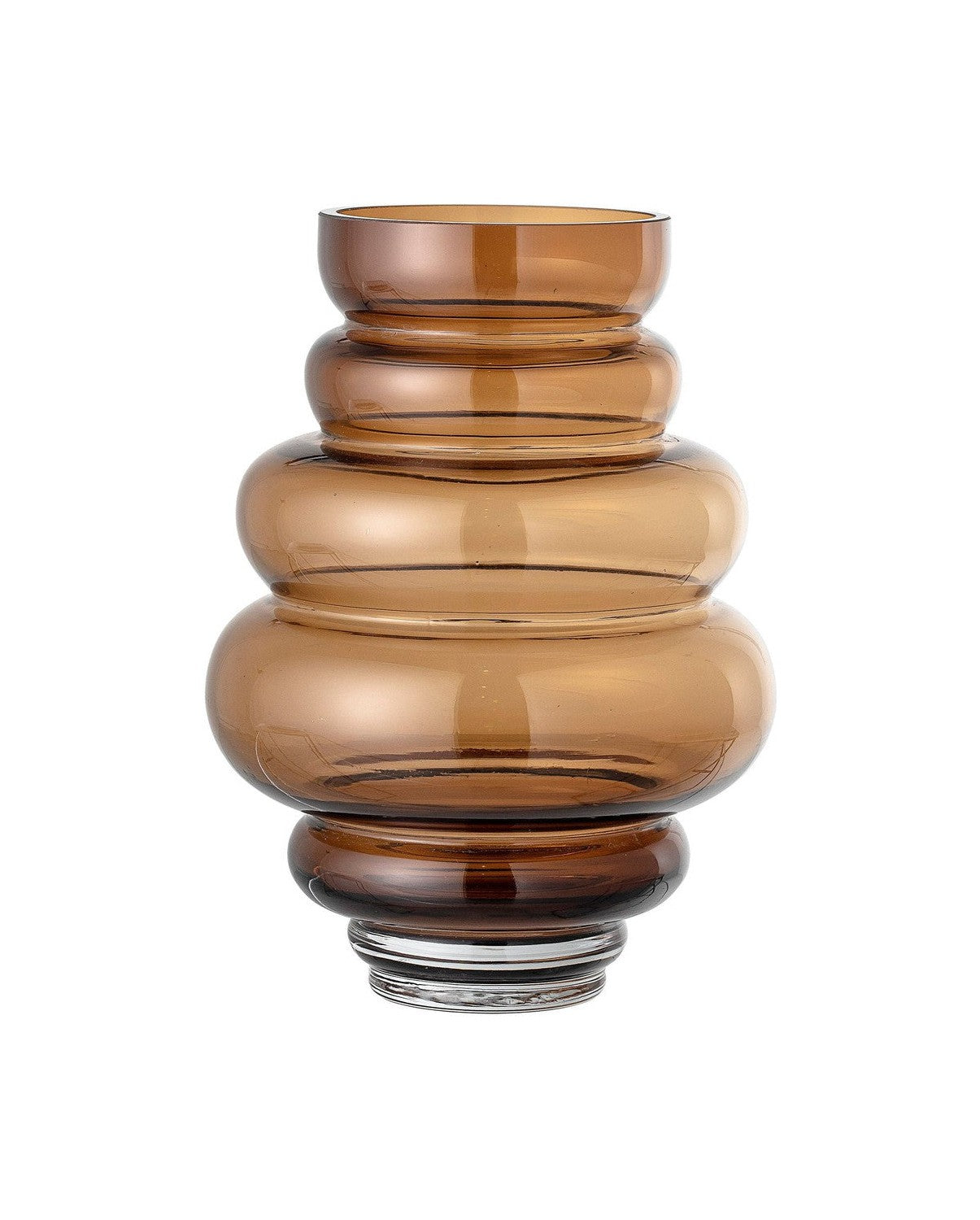 Bloomingville Atija Vase, Brown, Glass