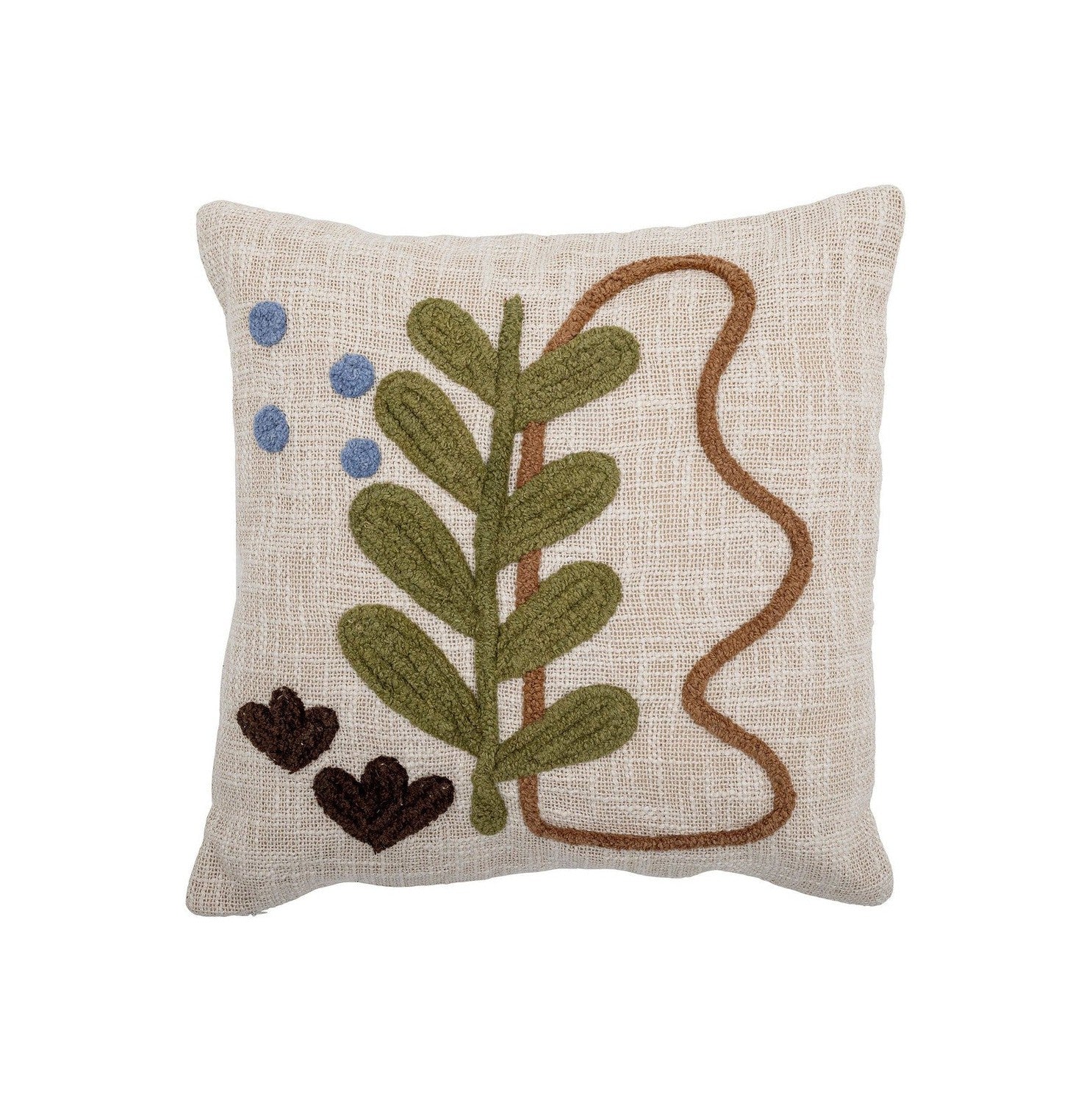 Bloomingville Batley Cushion, Nature, Cotton