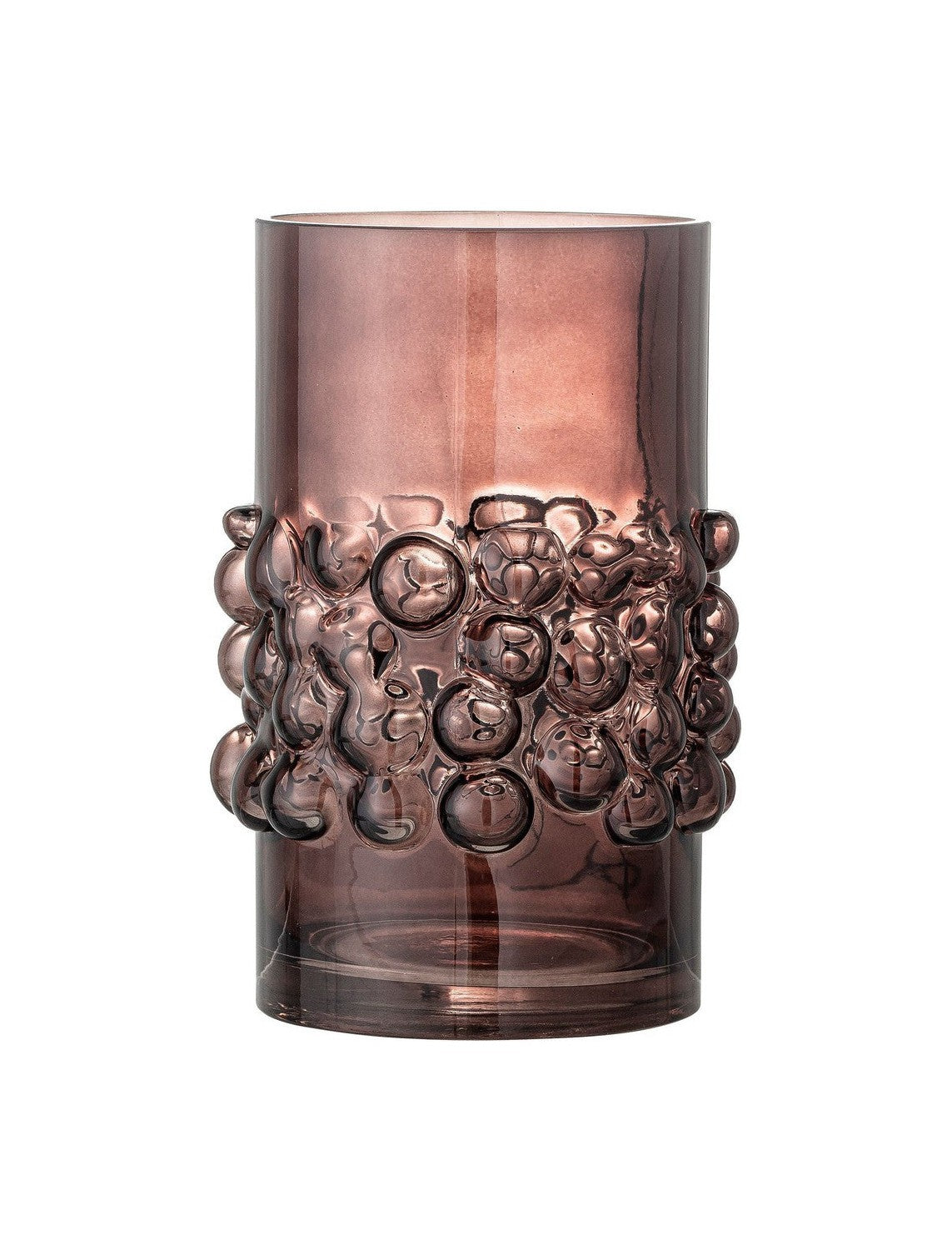 Bloomingville Bendie Vase, Brown, Glass