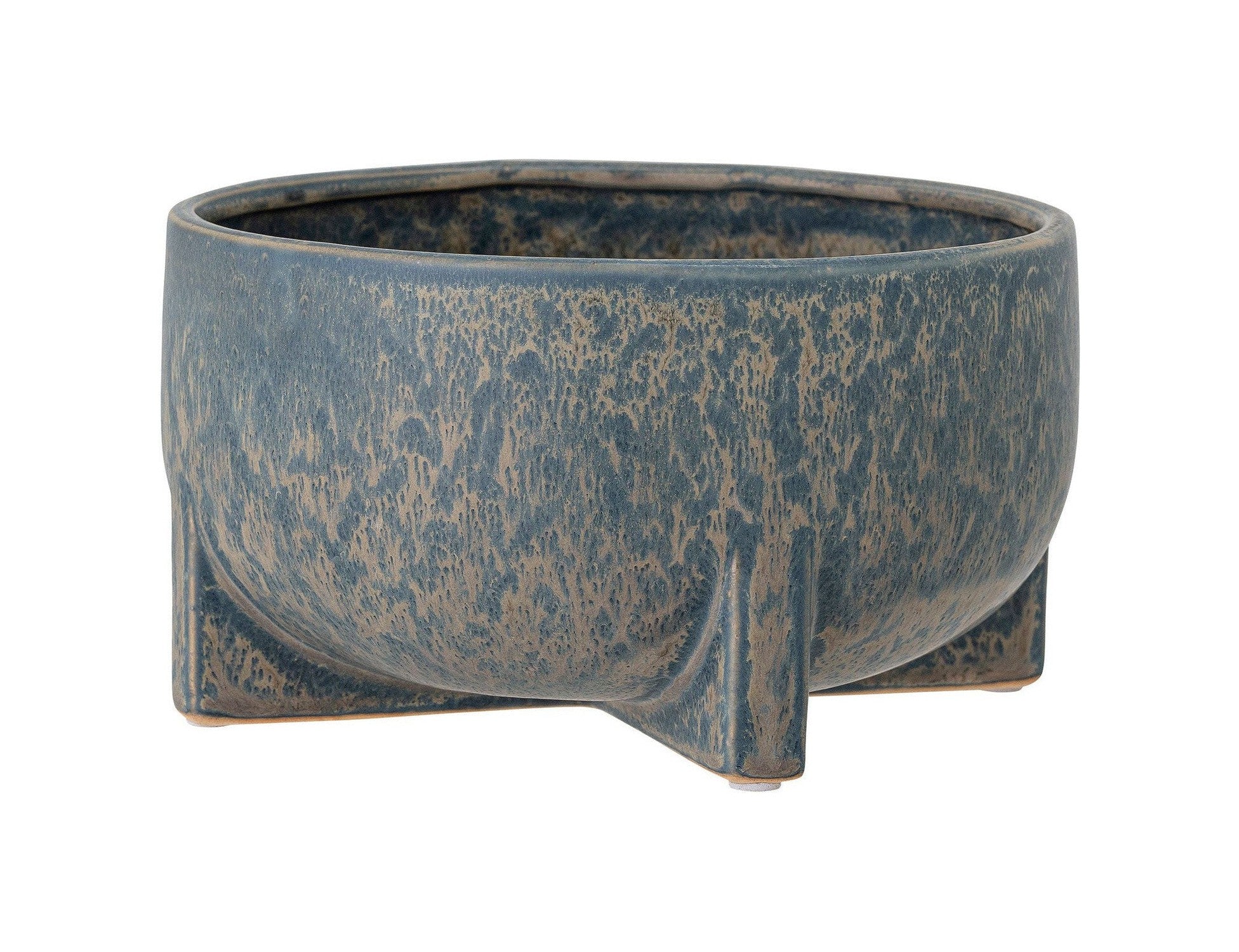 Bloomingville Beryl Flowerpot, Blue, Stoneware