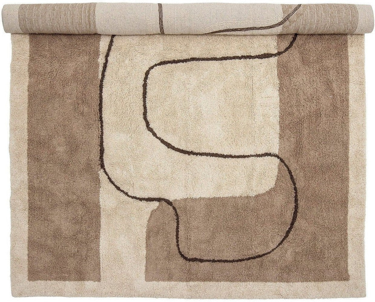 [product_category]-Bloomingville Bet Rug, Nature, Cotton-Bloomingville-5711173320332-82058516-BLO-1