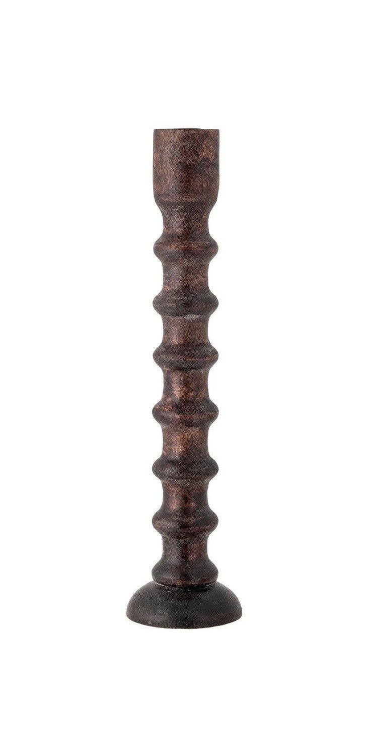 Bloomingville Brenda Candle Holder, Brown, Mango