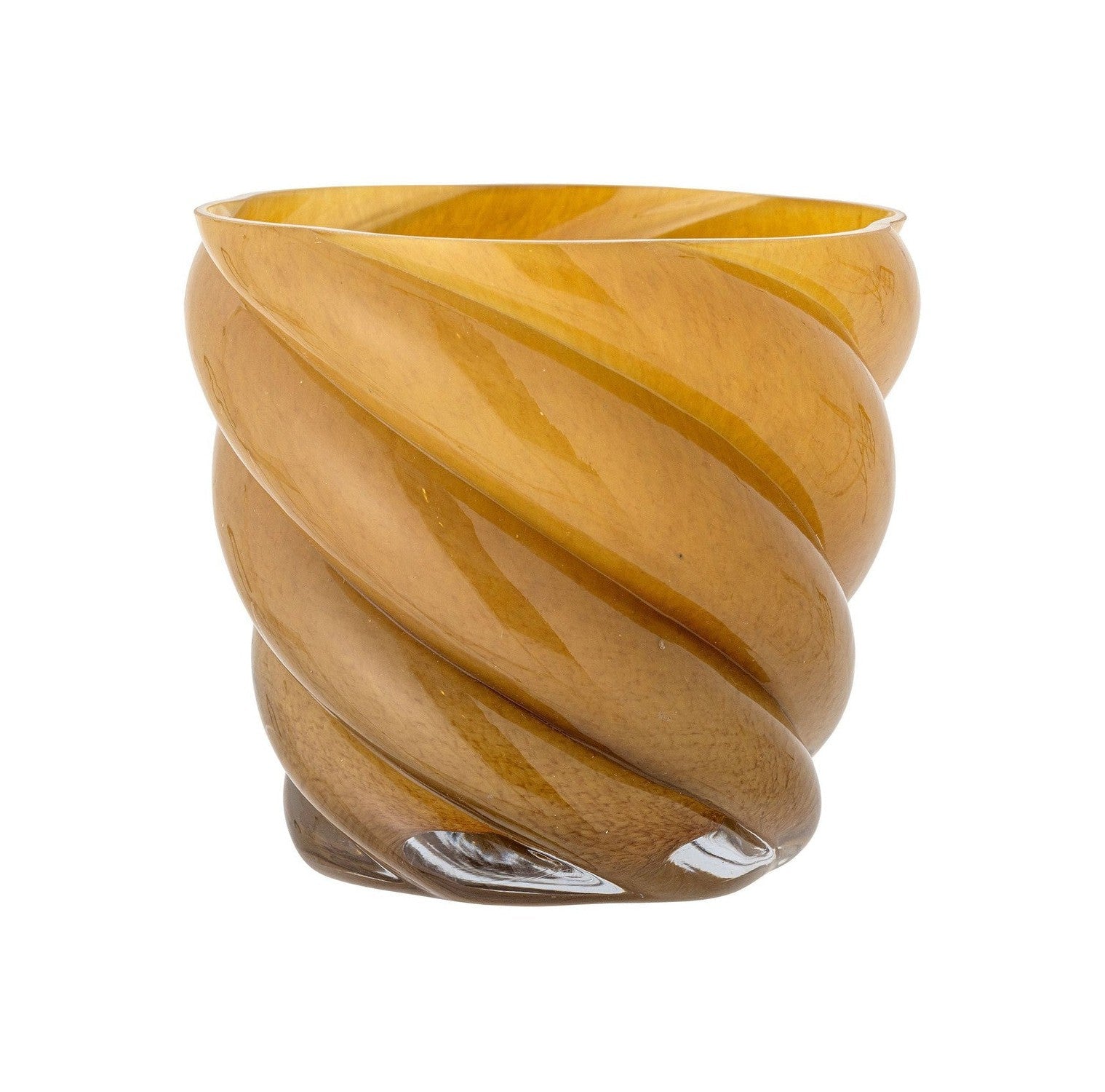 Bloomingville Callo Flowerpot, Yellow, Glass