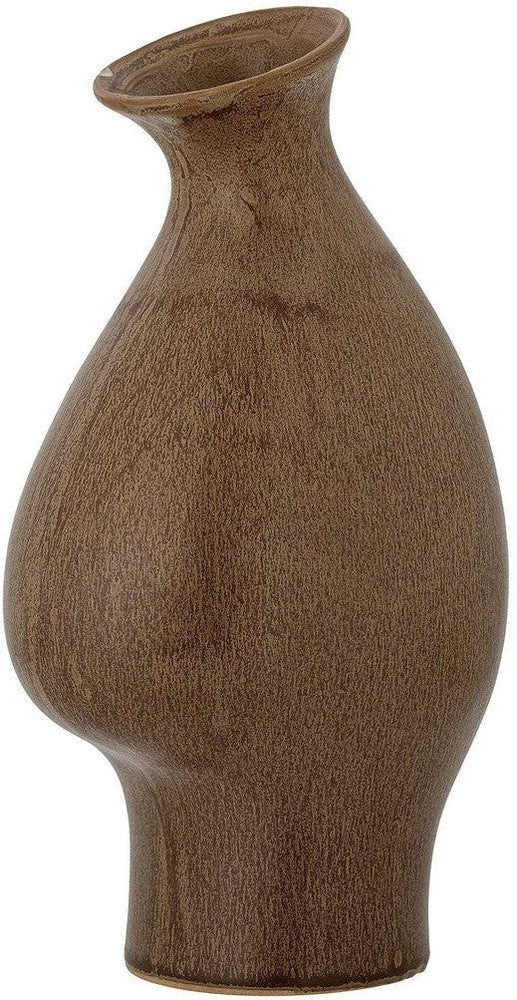 [product_category]-Bloomingville Celin Vase, Brown, Stoneware-Bloomingville-5711173280902-82055015-BLO-1