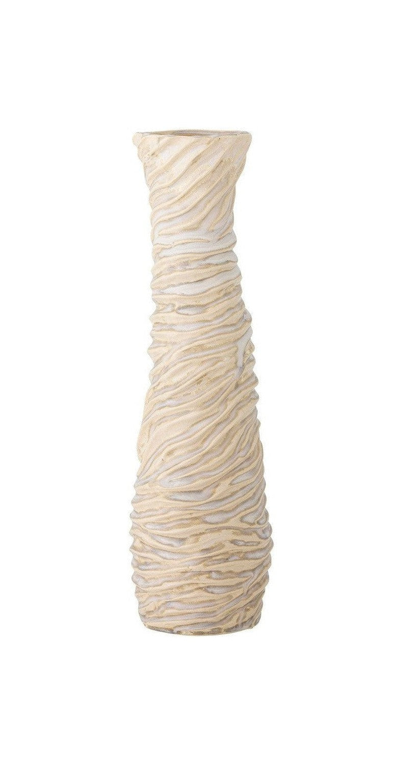 [product_category]-Bloomingville Damien Vase, White, Stoneware-Bloomingville-5711173331246-82060822-BLO-1