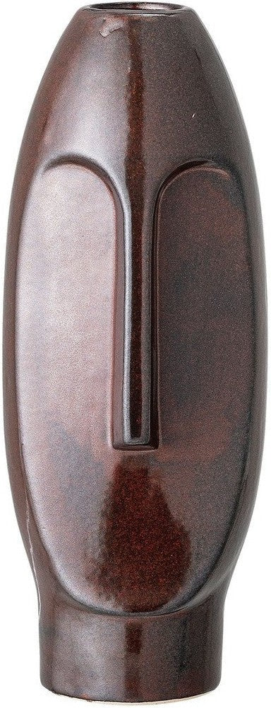 [product_category]-Bloomingville Daviid Vase, Brown, Stoneware-Bloomingville-5711173238736-82047439-BLO-1