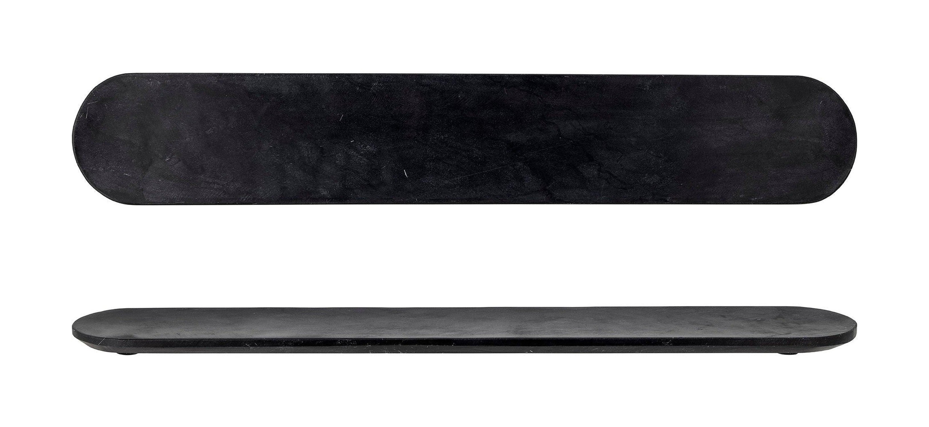 Bloomingville Emmali Tray, Black, Marble