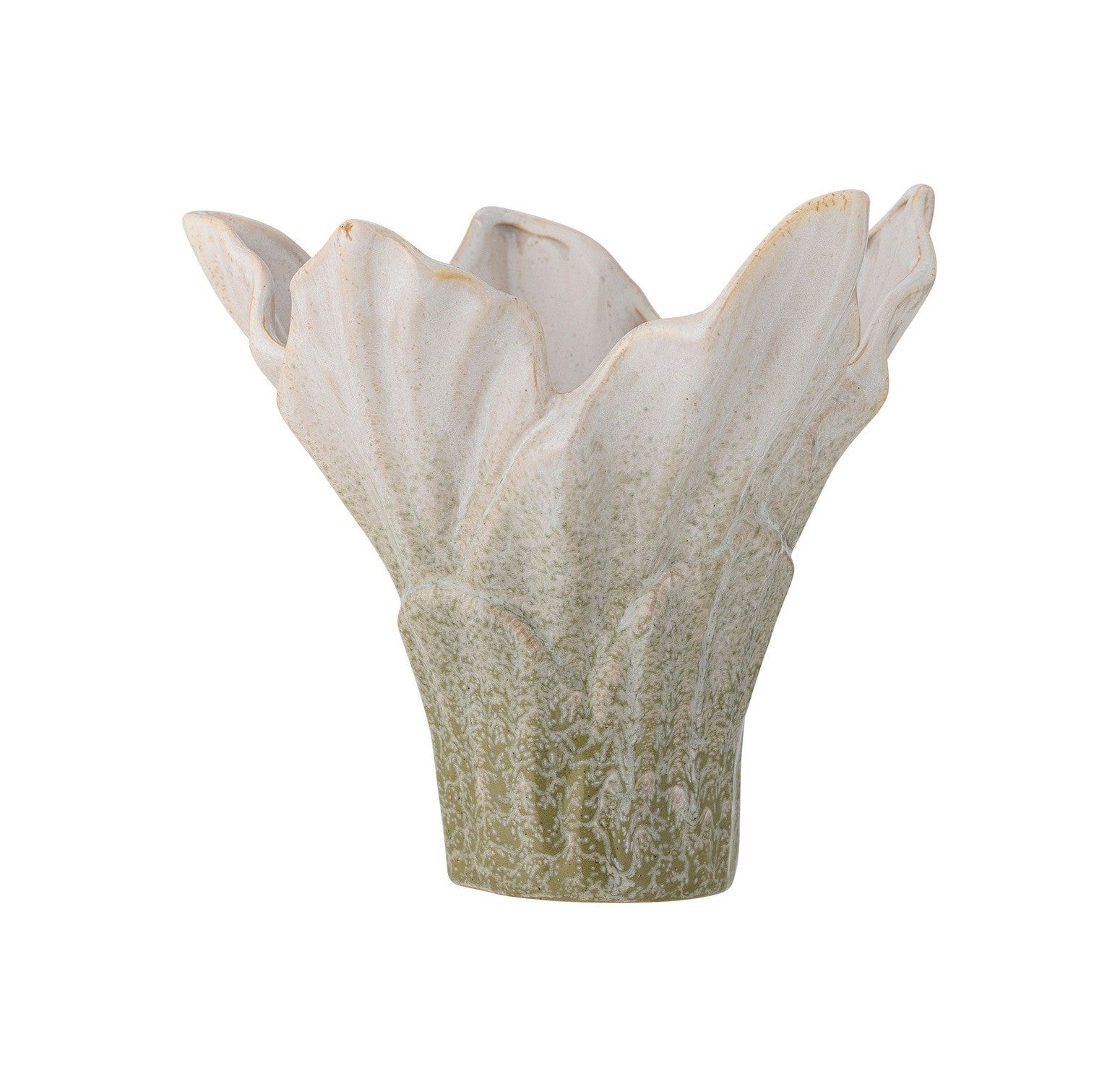 Bloomingville Erato Vase, Green, Stoneware