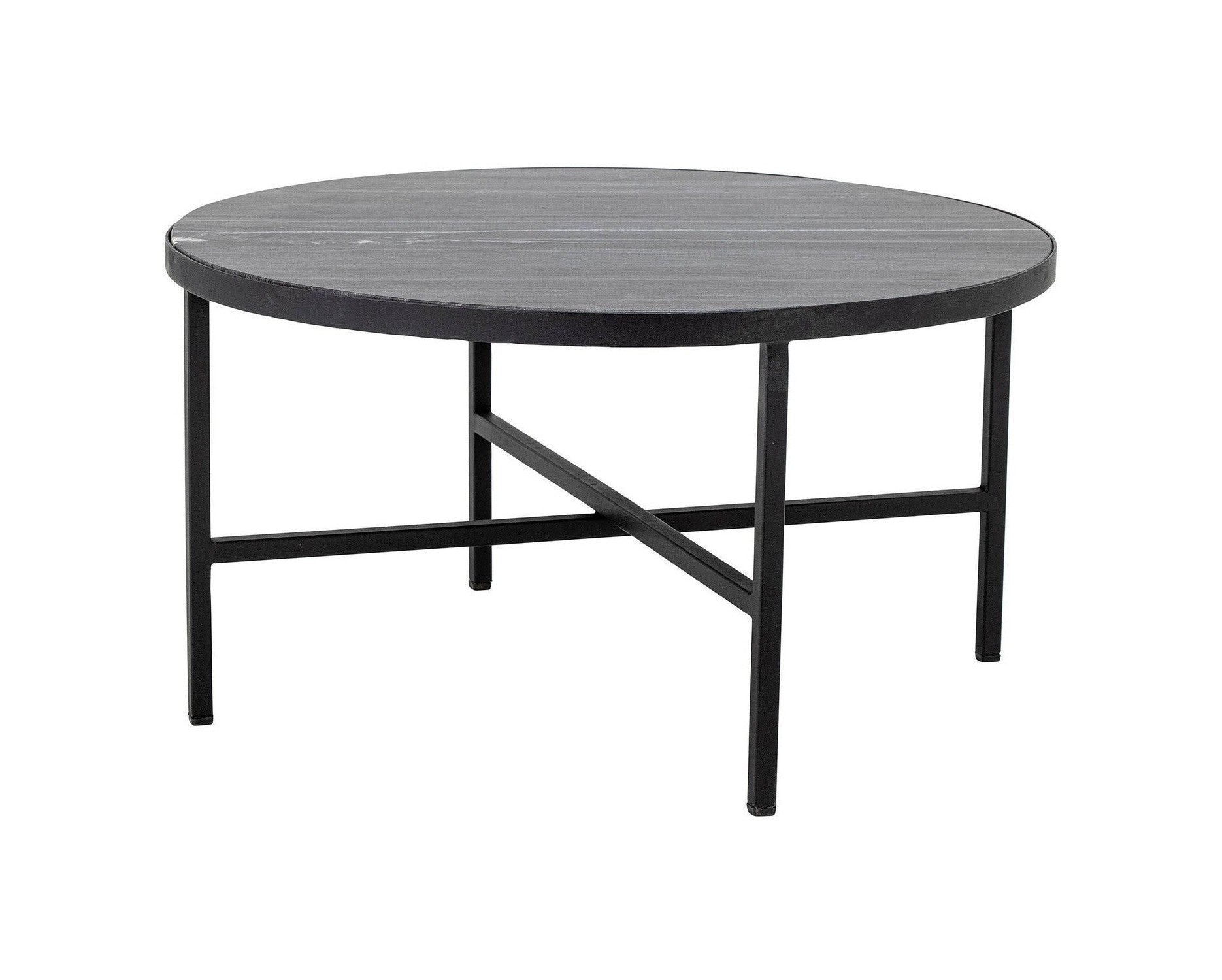 Bloomingville Estelle Coffee Table, Grey, Marble