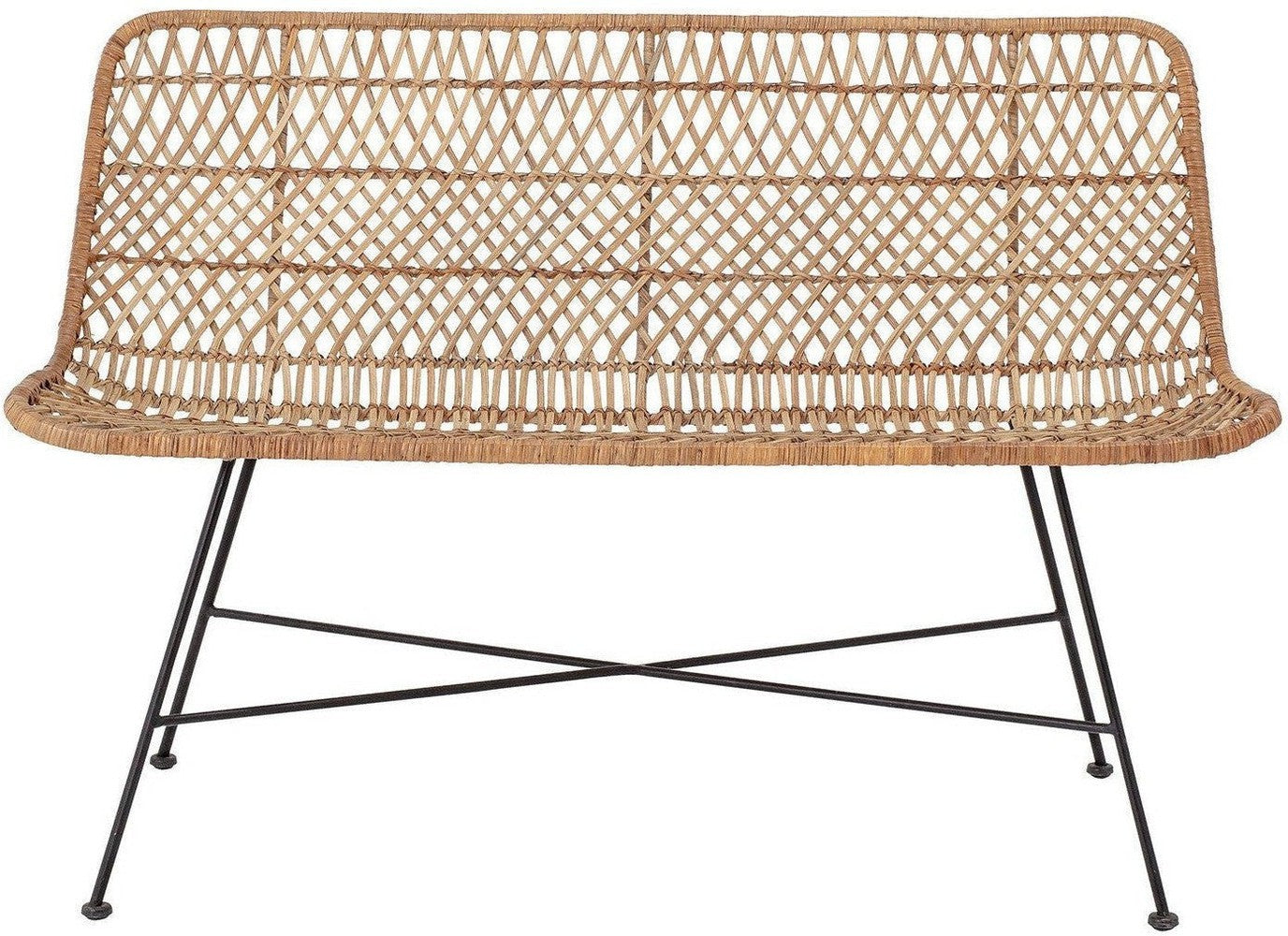 [product_category]-Bloomingville Hallie Bench, Nature, Rattan-Bloomingville-5711173270644-82050212-BLO-1