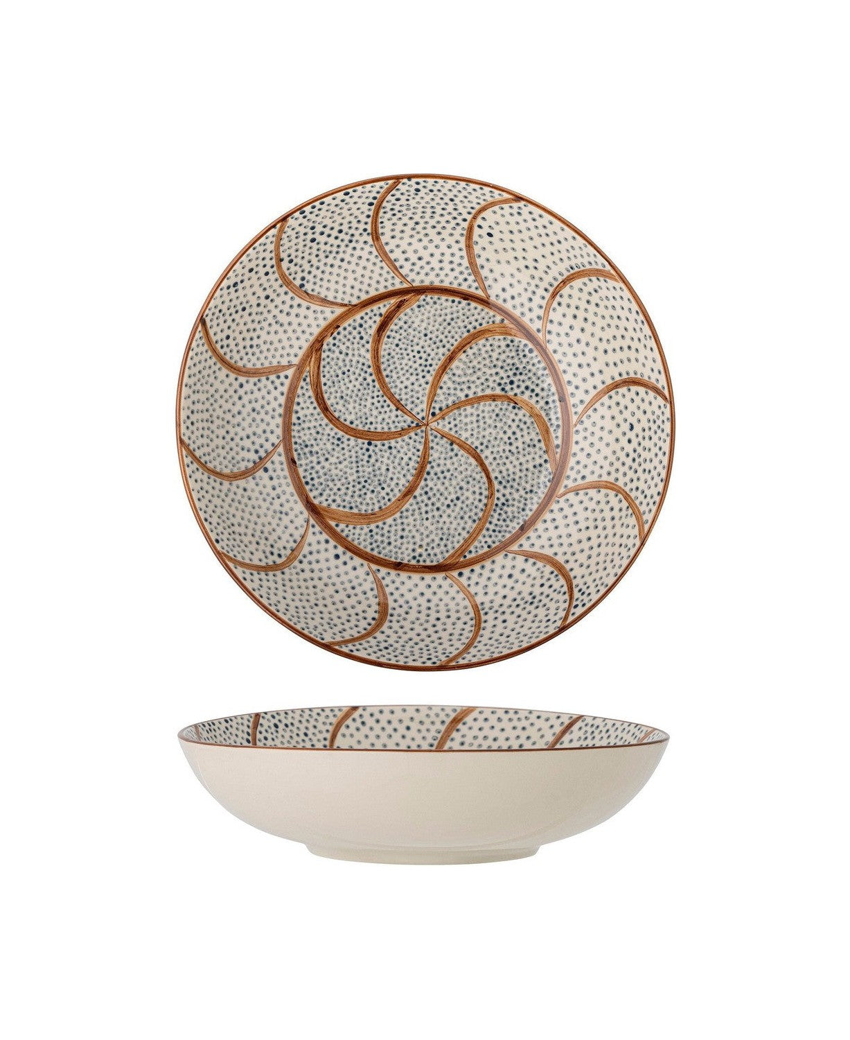 Bloomingville Heikki Bowl, Brown, Stoneware