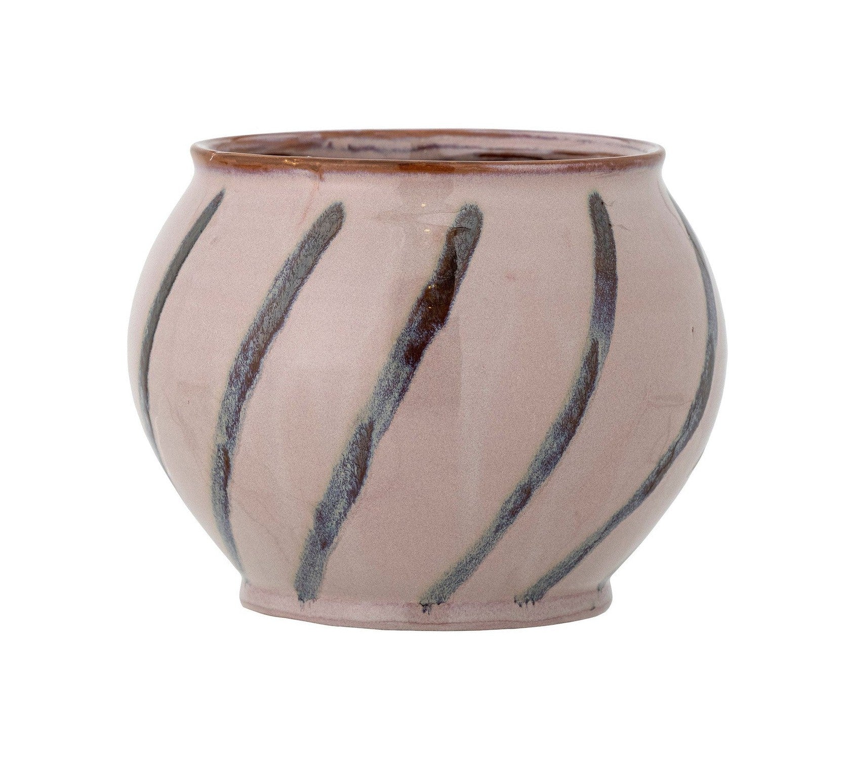 Bloomingville Iman Flowerpot, Rose, Stoneware