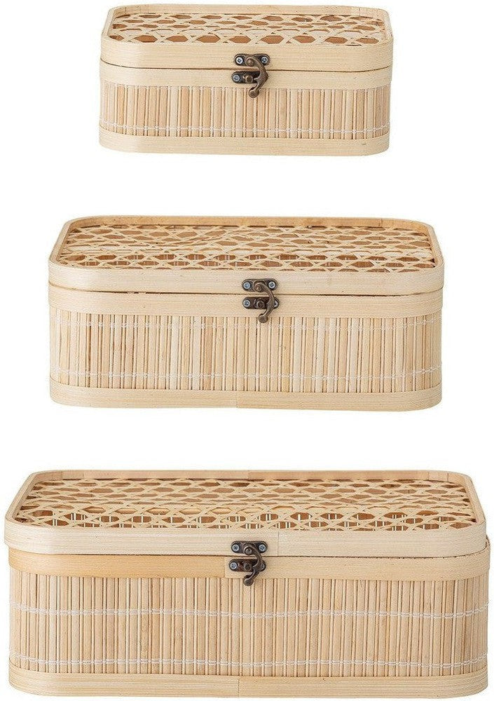 [product_category]-Bloomingville Jach Box w/Lid, Nature, Bamboo-Bloomingville-5711173274307-82052684-BLO-1