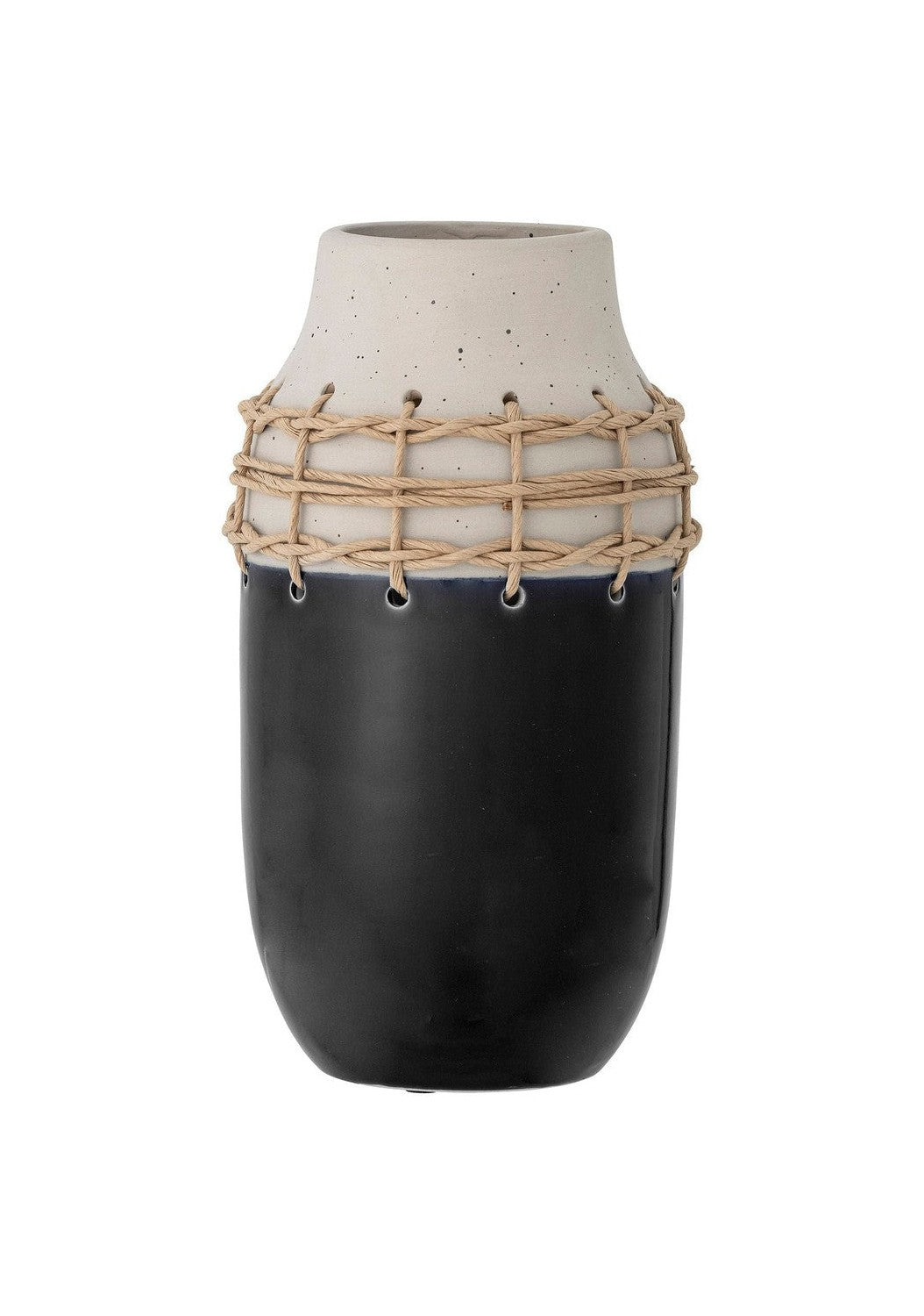 Bloomingville Janie Vase, Black, Ceramic