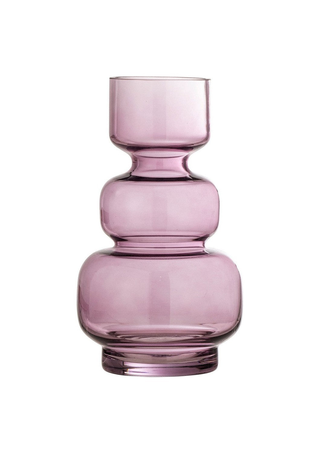 Bloomingville Johnson Vase, Purple, Glass