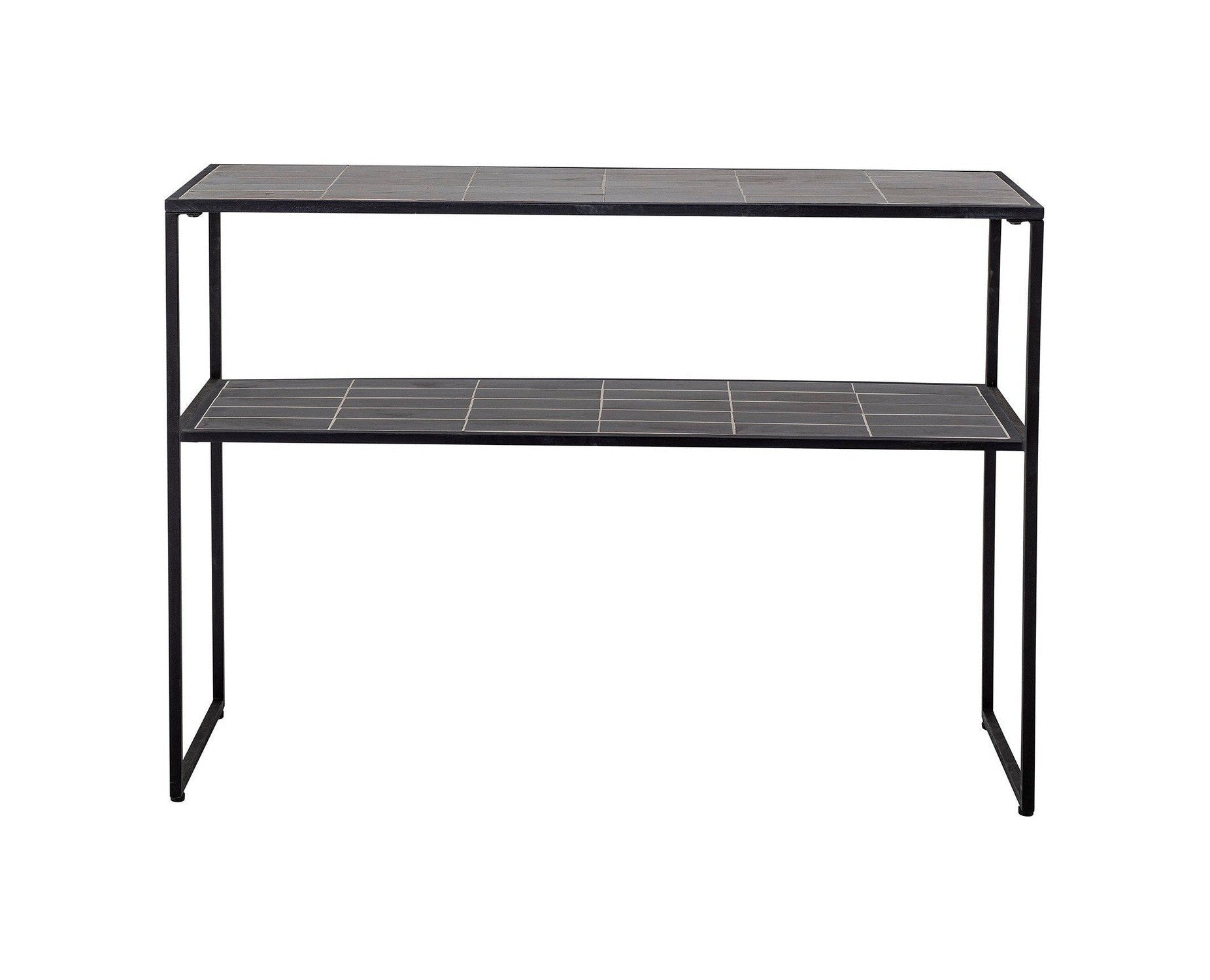 Bloomingville June Console Table, Black, Stone