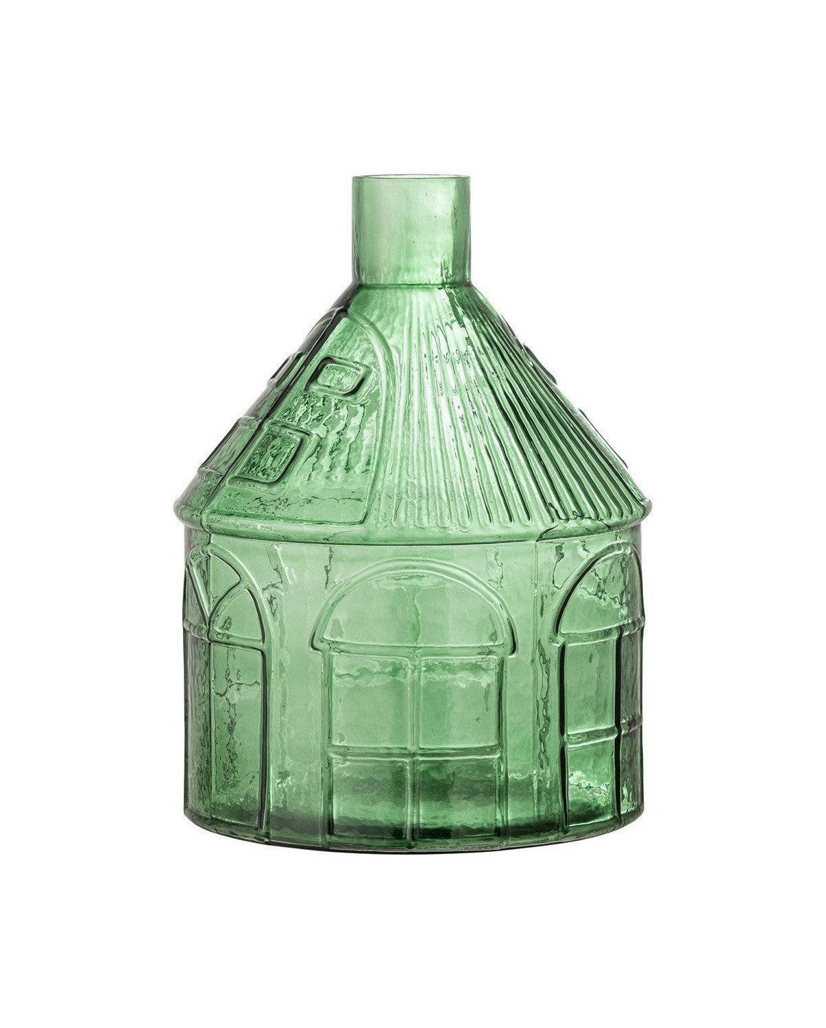 [product_category]-Bloomingville Kamila Vase, Green, Recycled Glass-Bloomingville-5711173329595-82068142-BLO-1