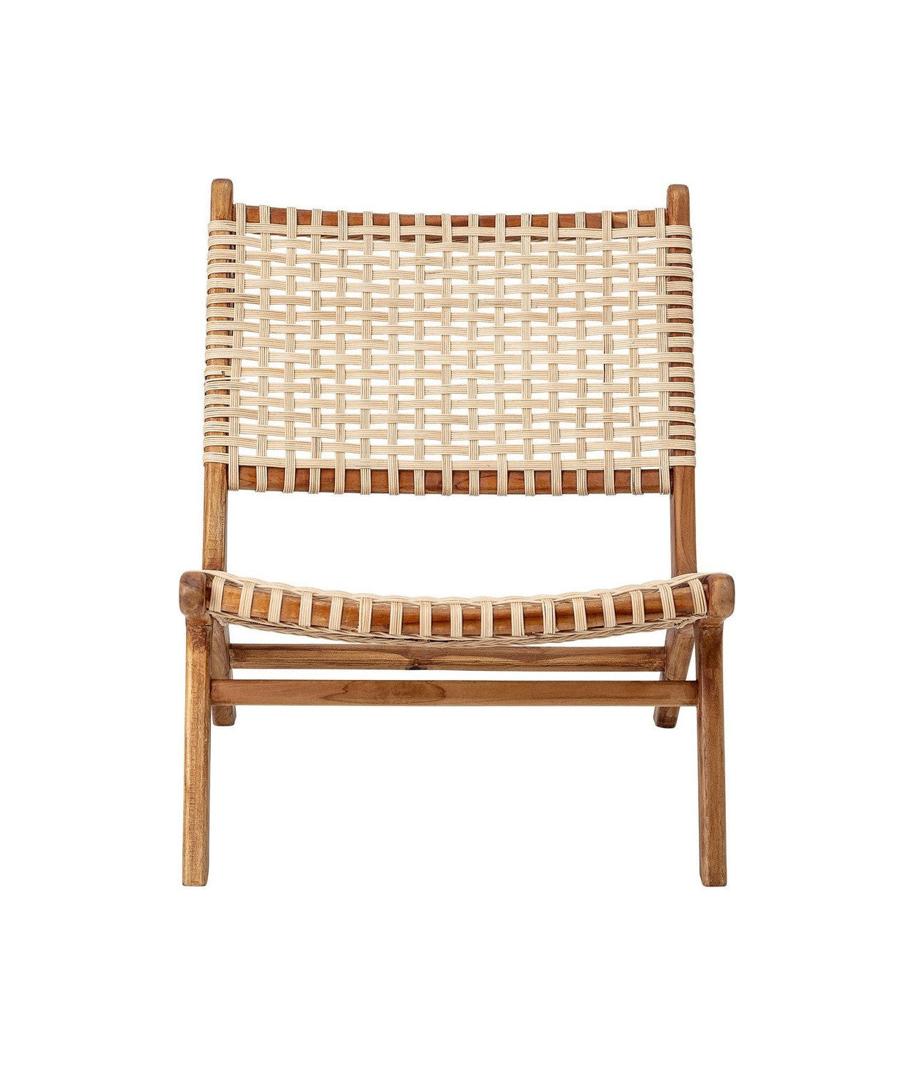 Bloomingville Keila Lounge Chair, Nature, Teak