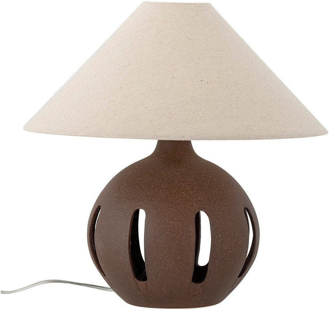 [product_category]-Bloomingville Liana Table lamp, Brown, Stoneware-Bloomingville-5711173324248-82068058-BLO-1