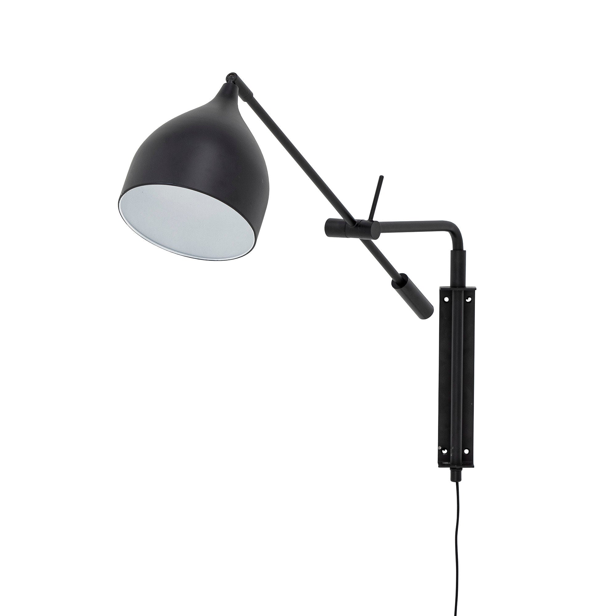 [product_category]-Bloomingville Lyam Wall Lamp, Black, Metal-Bloomingville-5711173297634-82055673-BLO-2