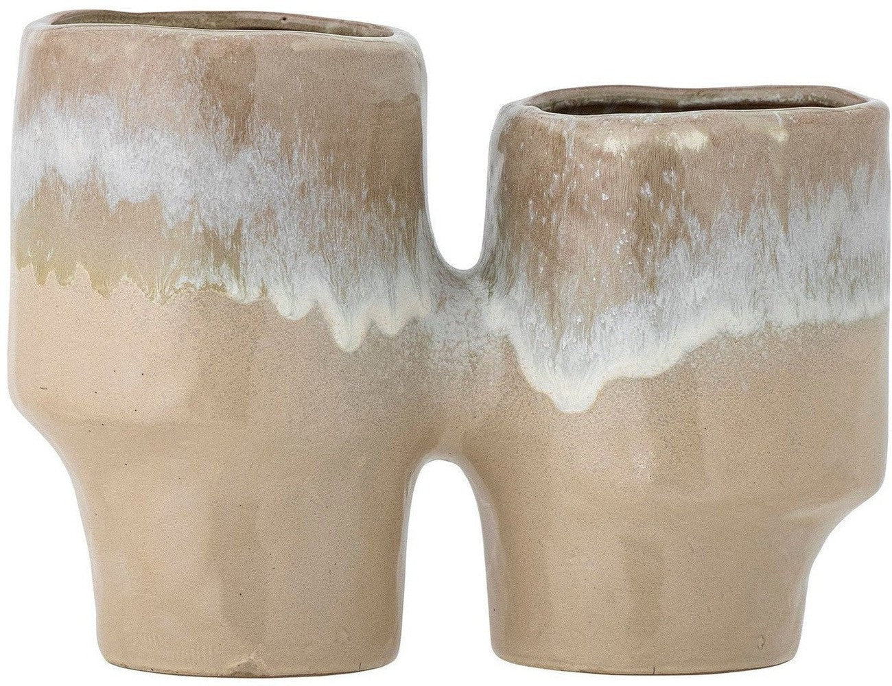 [product_category]-Bloomingville Maiak Flowerpot, Brown, Stoneware-Bloomingville-5711173325276-82062195-BLO-1