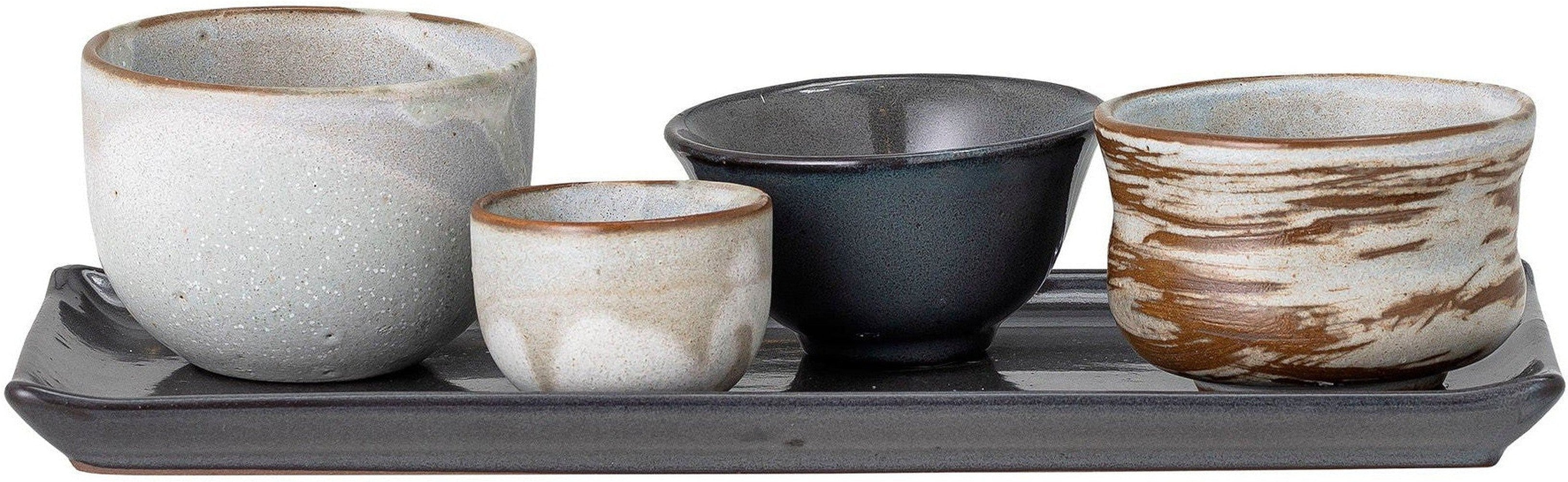 [product_category]-Bloomingville Masami Sushi Set, White, Stoneware-Bloomingville-5711173266784-82052273-BLO-1