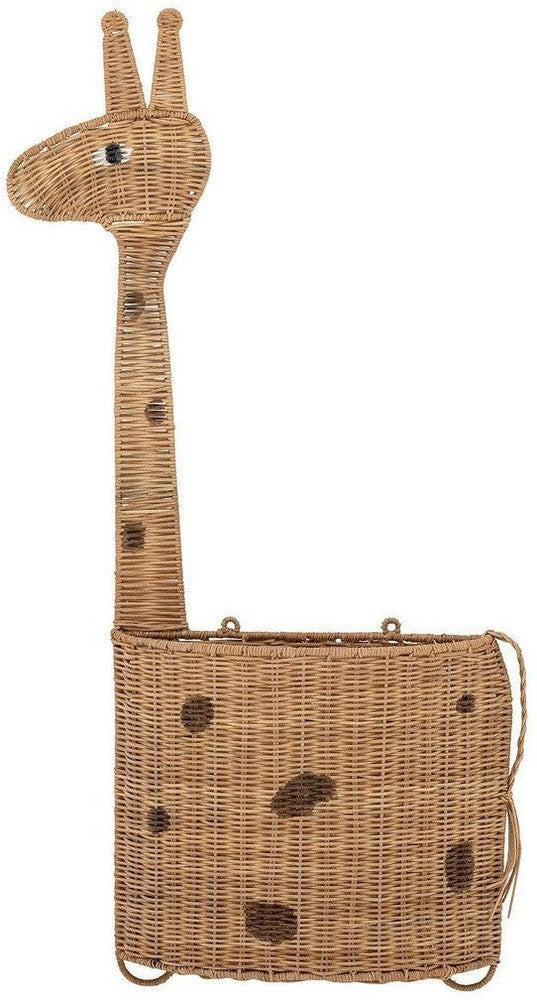 [product_category]-Bloomingville MINI Philine Wall Basket, Nature, Rattan-Bloomingville MINI-5711173320554-82058230-BLO-1