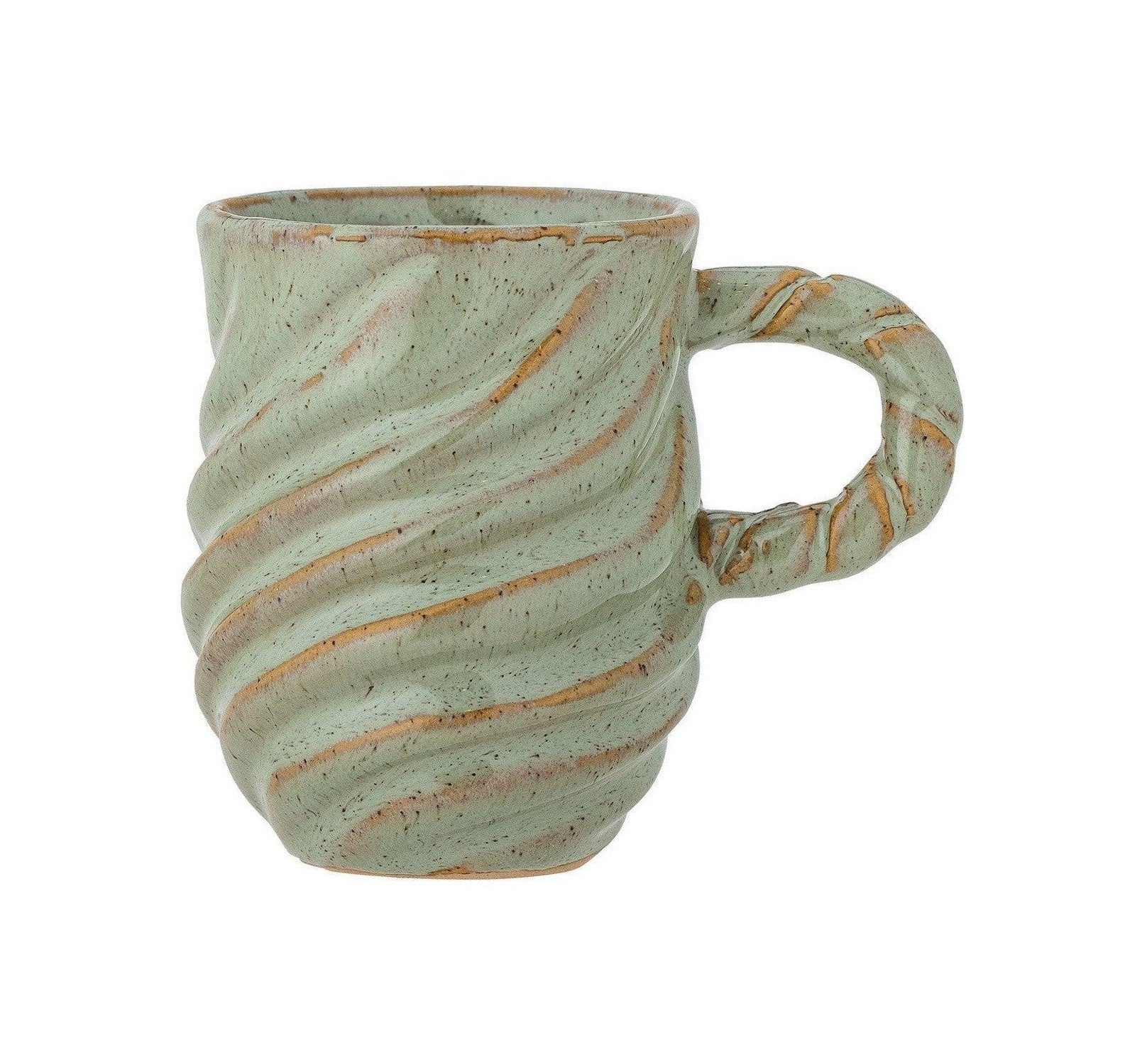 [product_category]-Bloomingville Miriam Mug, Green, Stoneware-Bloomingville-5711173321629-82062036-BLO-1