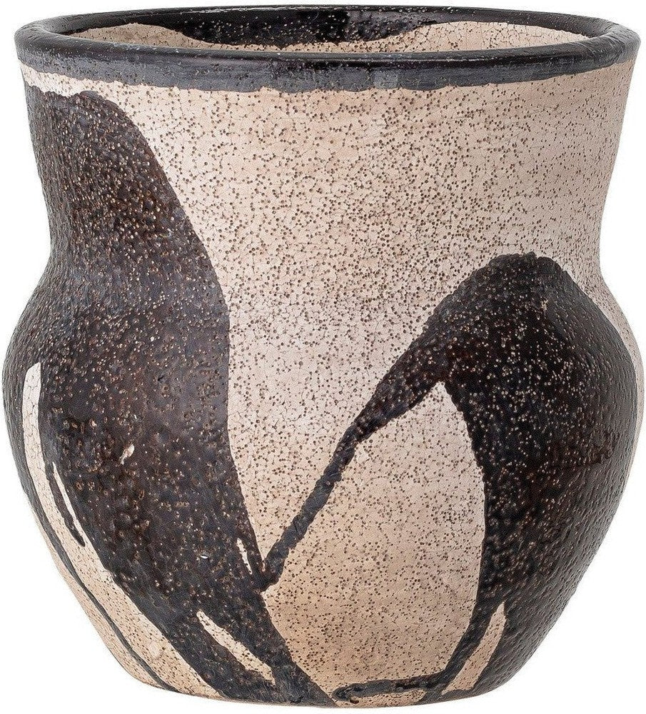 [product_category]-Bloomingville Nala Flowerpot, Black, Terracotta-Bloomingville-5711173259908-82050902-BLO-1