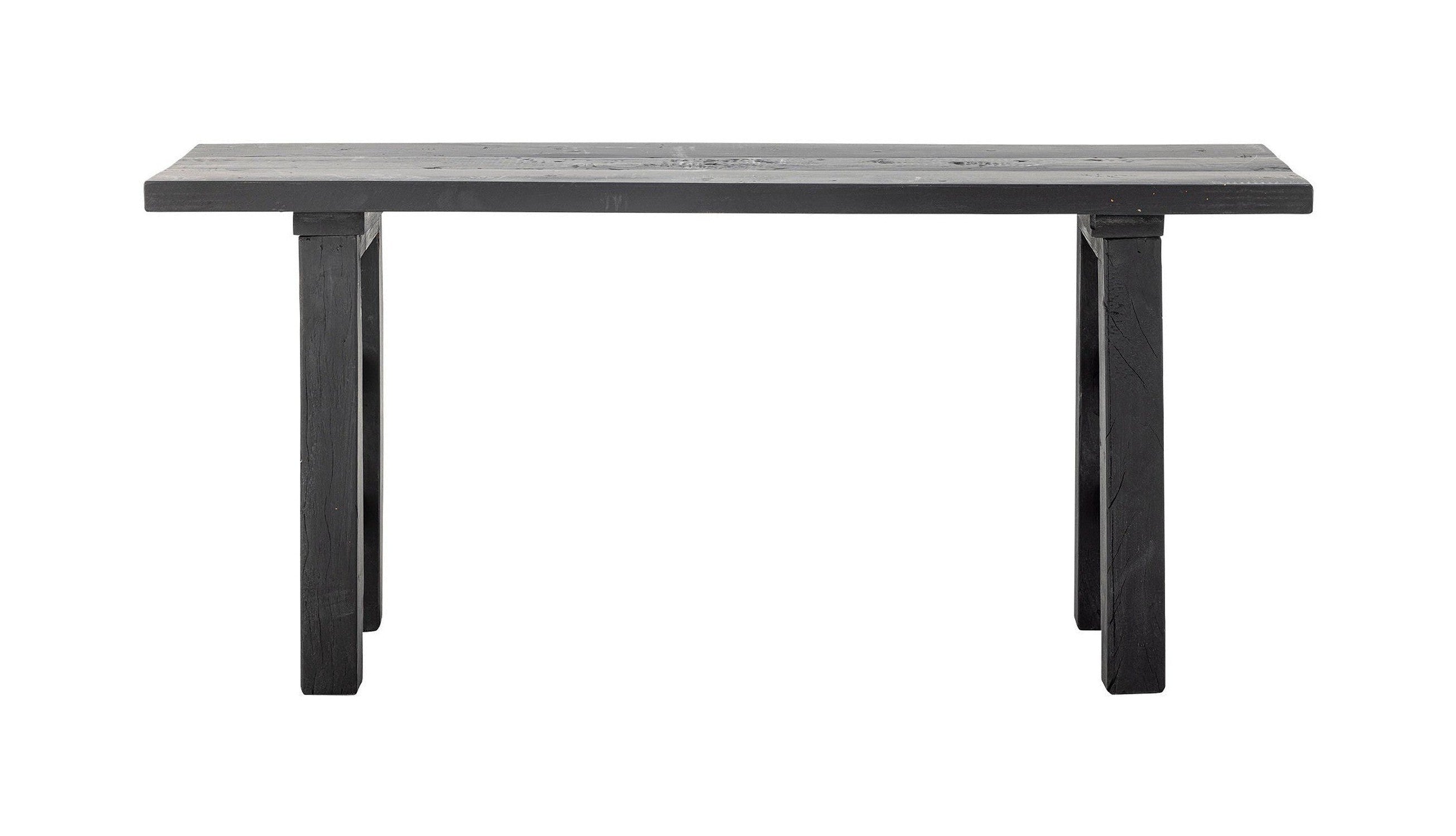 Bloomingville Riber Bench, Black, Reclaimed Wood