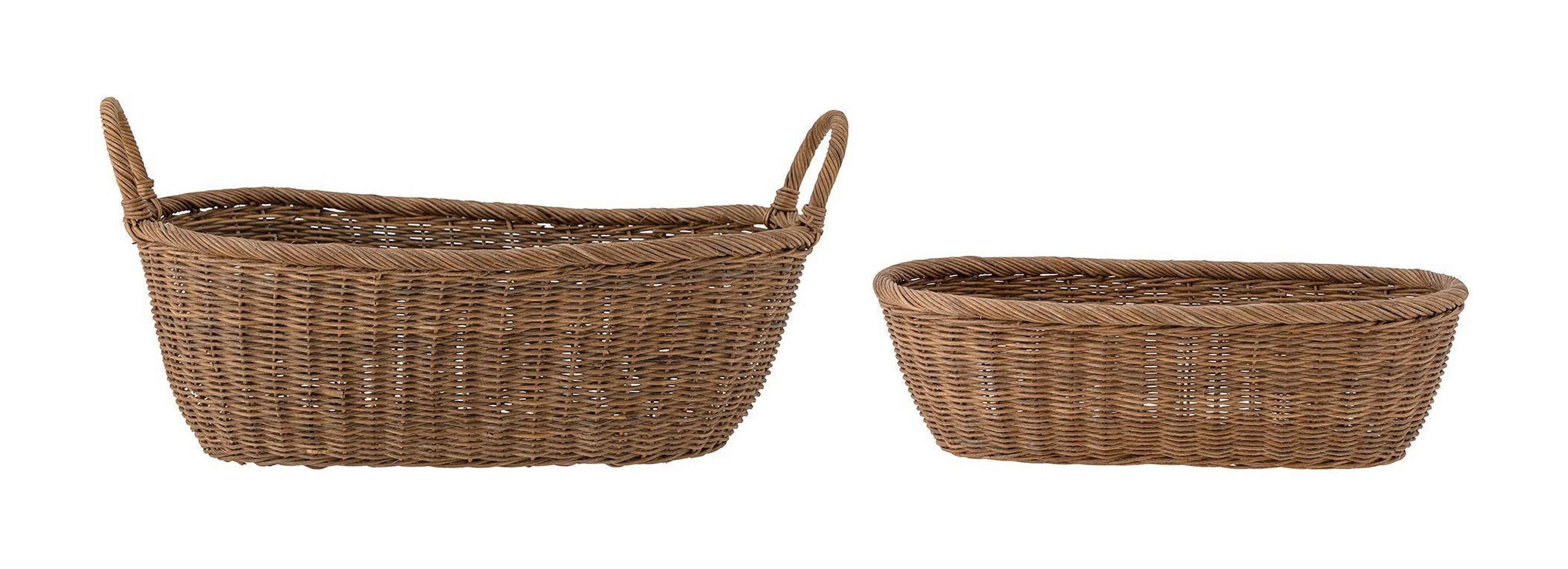 Bloomingville Selma Basket, Nature, Rattan