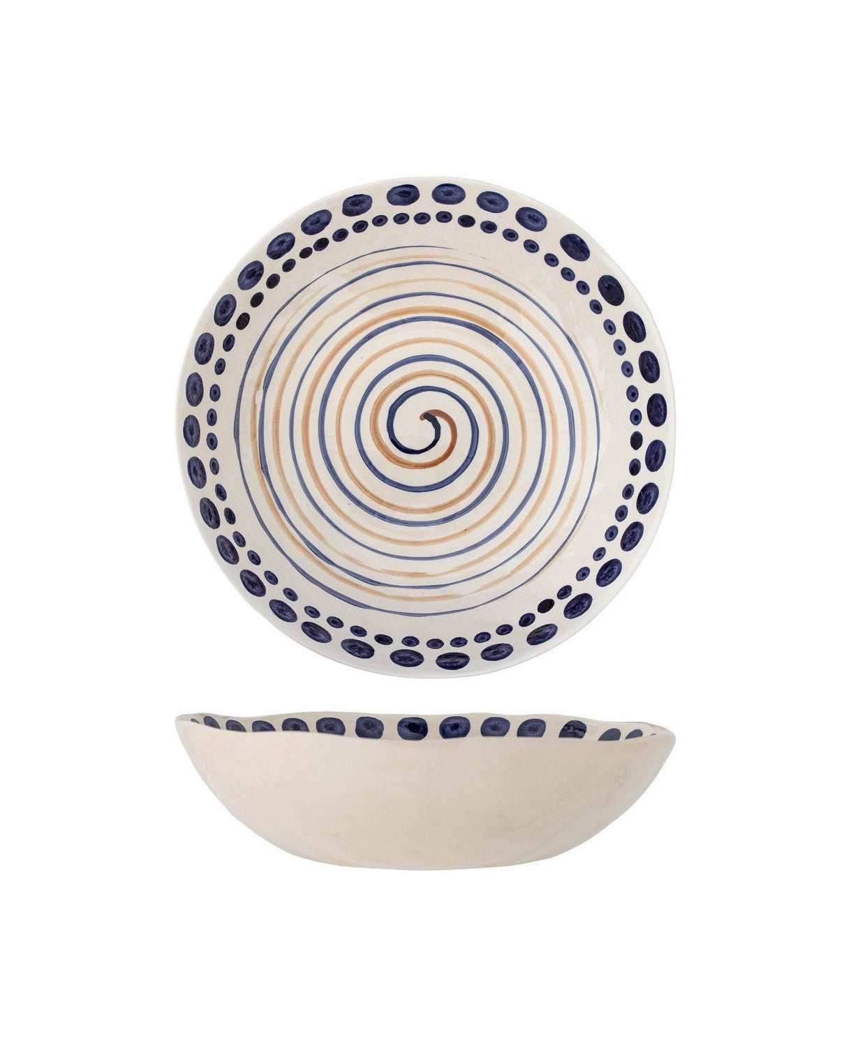 Bloomingville Shama Bowl, Orange, Stoneware